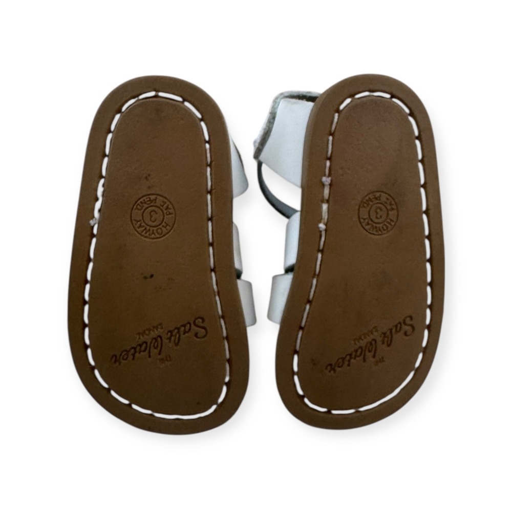Salt Water by Hoy Original - Baby Sandals in White Size 3 - Picture 6 of 8